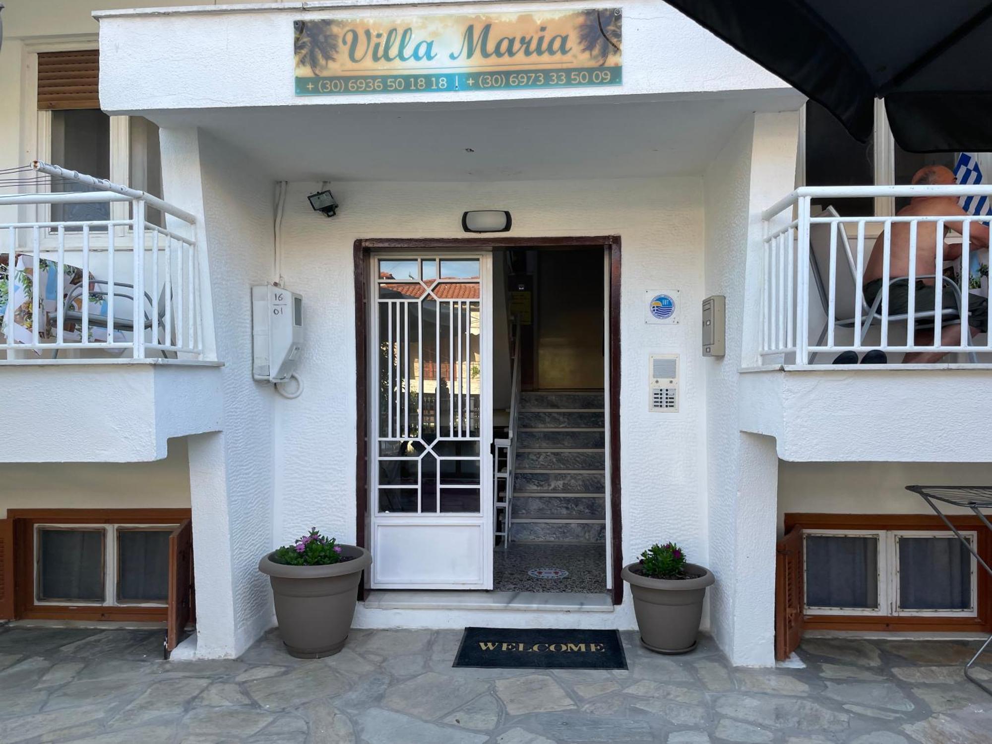 Villa Maria Petru Ierissos Exteriör bild